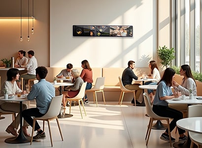 экраны в ресторан и кафе